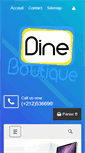 Mobile Screenshot of dineboutique.com